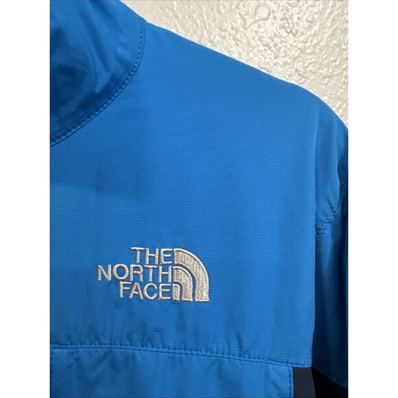 The North Face Jacket Men Zip Pocket Outdoor Travel Hike Color Block Core Medium - Picture 3 of 11